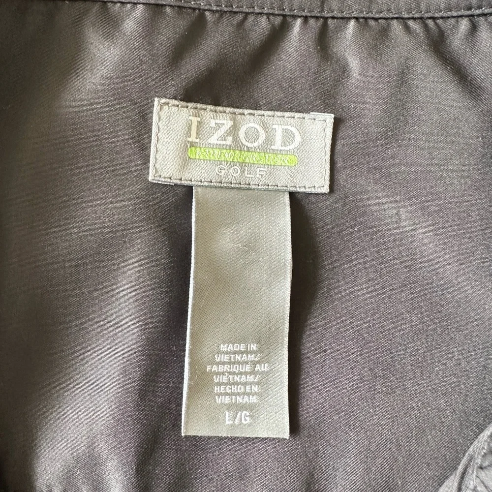 IZOD GOLF men windbreaker vest large